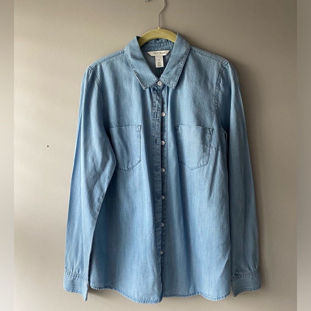 White House Black Market | Women’s Long Sleeve Button Down Shirt
